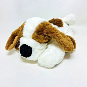 VTG 1980s Trudy Gaines Burgers‎ Dog Food Advertising Plush Puppy Dog White Brown